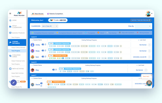 Make Wonder School with Dash
