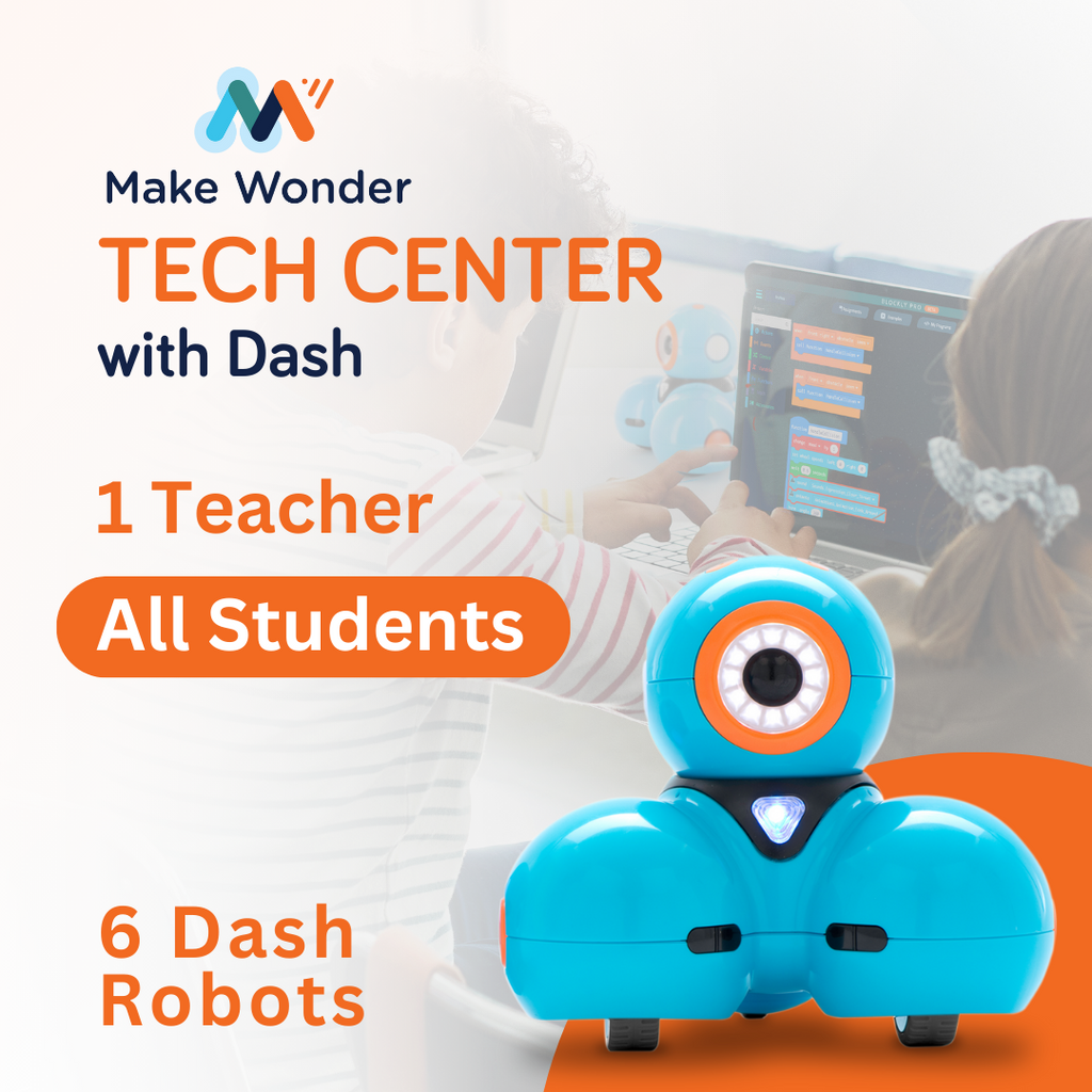  Wonder Workshop Dot and Dash Robot Wonder Pack – Coding Robot  for Kids 6+ – Voice Activated – Navigates Objects – 5 Free Programming STEM  Apps – Creating Confident Digital Citizens : Toys & Games