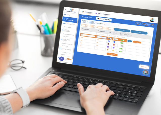 Make Wonder Classroom with Dash