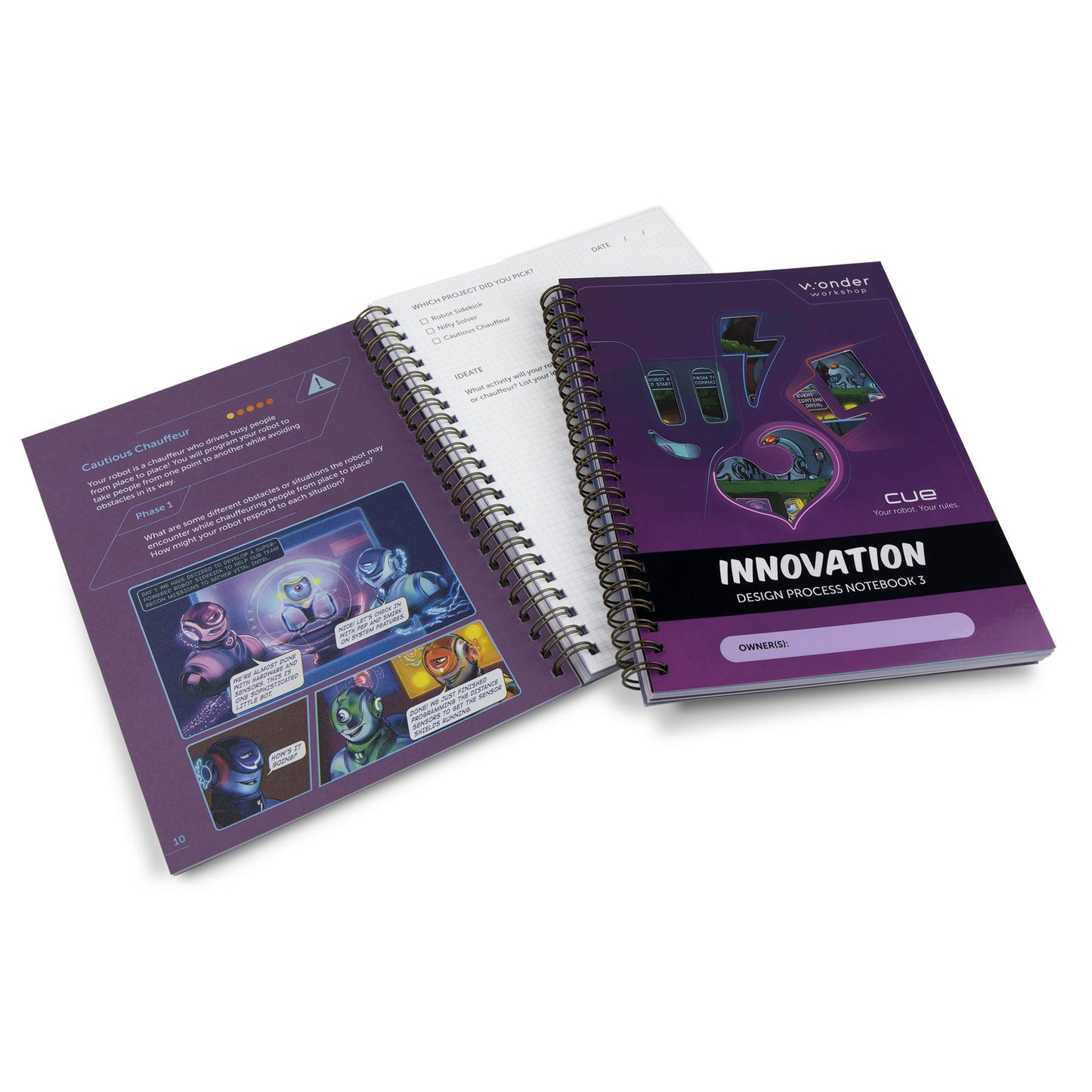 Student Design Process Notebooks - Unit 3: Innovation