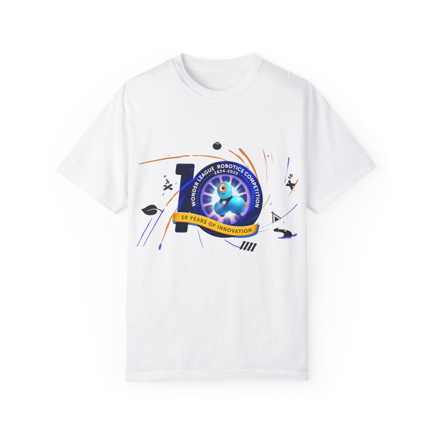 Wonder League Robotics Competition Coach Garment-Dyed T-Shirt (Unisex)