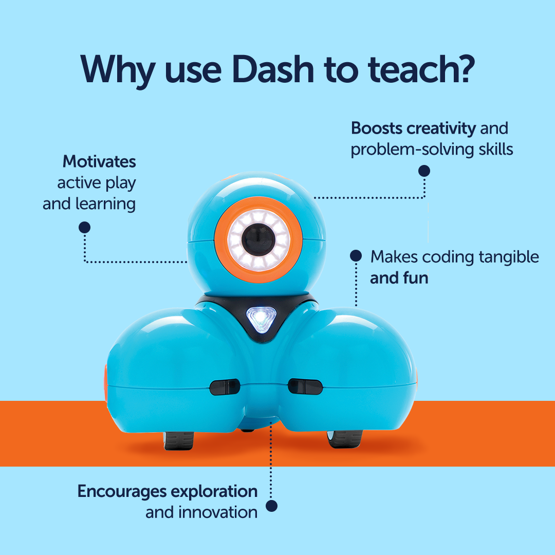 Dash Robot - Learn to Code Robot for Kids Ages 6-14 – Wonder Workshop