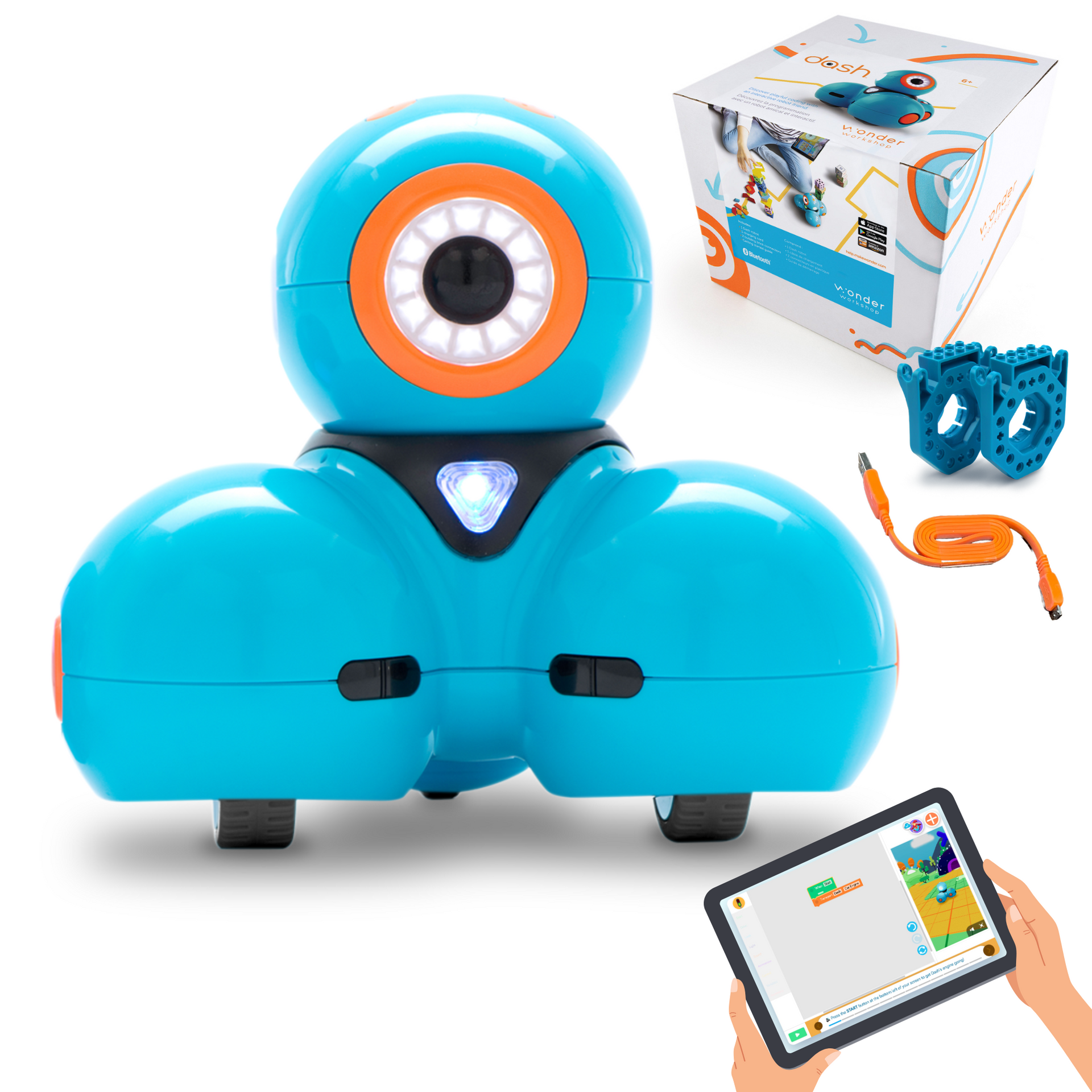 Dash Robot Learn to Code Robot for Kids Ages 6-14 – Wonder Workshop