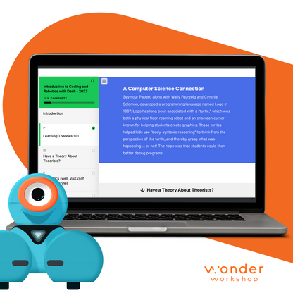PD Course: Introduction to Coding and Robotics with Dash – Wonder
