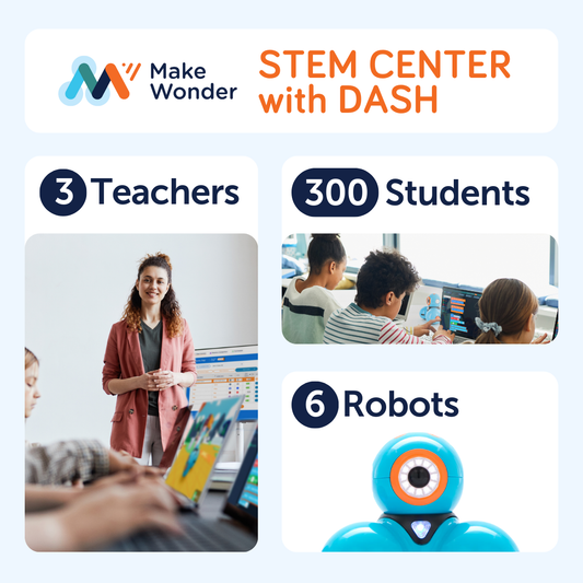 Make Wonder STEM Center with Dash