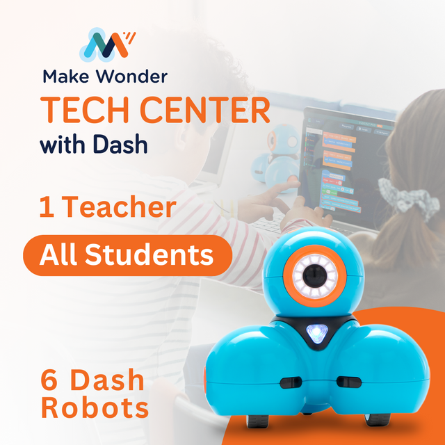 Teq Wonder Workshop Dash Robot - 6-Pack