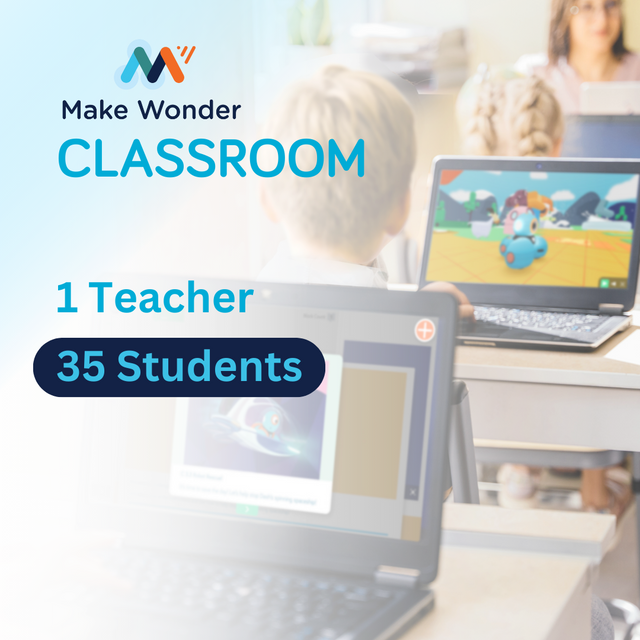 Make Wonder Classroom with Dash