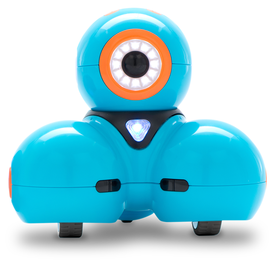 Front view of the Dash robot